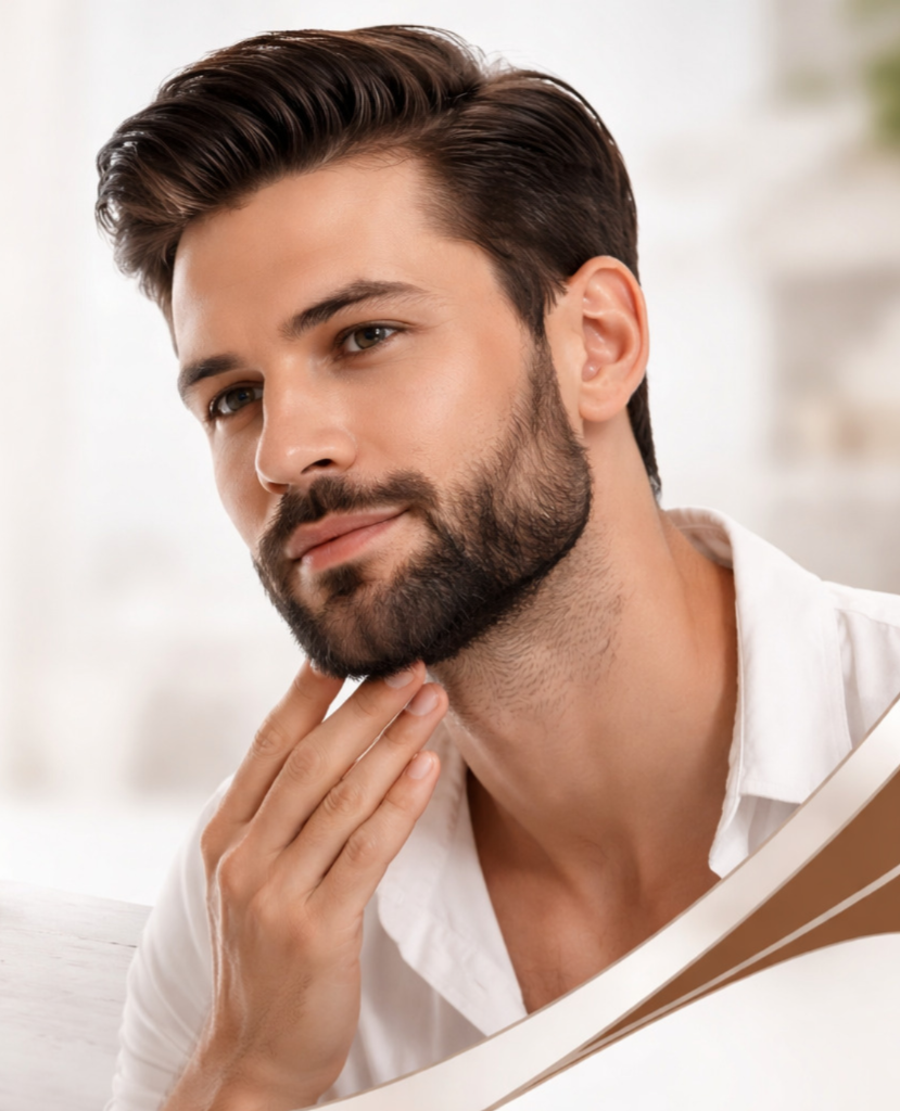 Expert beard restoration results at Eden Square